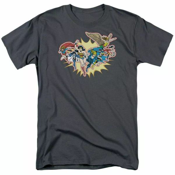 justice league please get me t shirt mens licensed dc comics tee charcoal, White;black
justice league please get me t shirt mens licensed dc comics tee charcoal, White;black