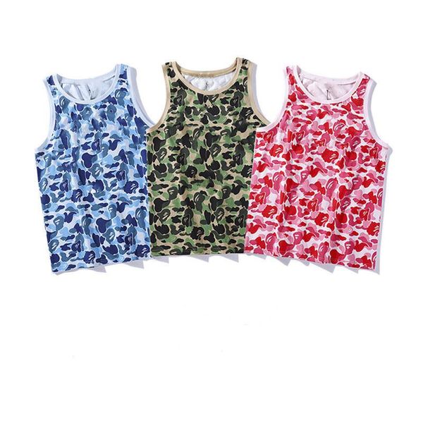famous designer men's short-sleeved polo shirt vest sleeveless camouflage personality cotton summer dress m-xxl size, White;black
famous designer men's short-sleeved polo shirt vest sleeveless camouflage personality cotton summer dress m-xxl size, White;black