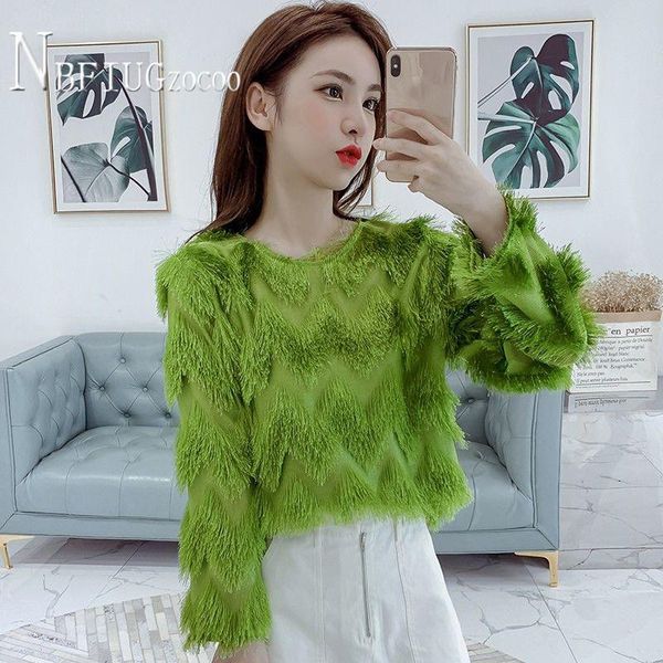 women's sweaters 2021 autumn korean loose fashion tassel women sweater long sleeve knitting female, White;black
women's sweaters 2021 autumn korean loose fashion tassel women sweater long sleeve knitting female, White;black