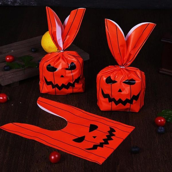 gift wrap 50pcs/bag halloween snack bag adorable thick reusable plastic treats candy pouch party supplies for festival
gift wrap 50pcs/bag halloween snack bag adorable thick reusable plastic treats candy pouch party supplies for festival