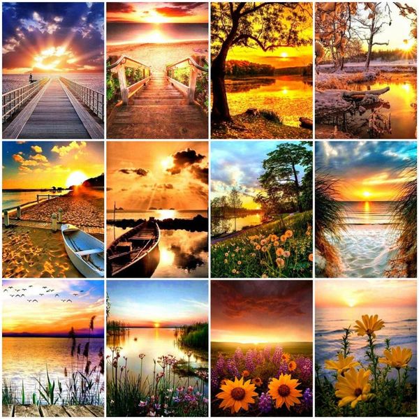 diamond painting huacan sunset landscape full drill cross stitch scenery rhinestones art home decor
diamond painting huacan sunset landscape full drill cross stitch scenery rhinestones art home decor