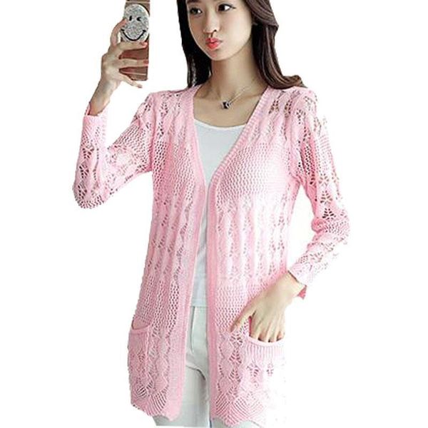 cardigan spring jacket long women sweater section of a hollow loose shawl in summer womens coats outerwear pz102, White;black
cardigan spring jacket long women sweater section of a hollow loose shawl in summer womens coats outerwear pz102, White;black