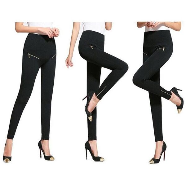 women's pants & capris women summer solid color pencil trousers ladies slim elastic female high waist leggings button / ziper, Black;white
women's pants & capris women summer solid color pencil trousers ladies slim elastic female high waist leggings button / ziper, Black;white