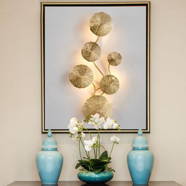 wall lamps pure copper led lamp gold flower light 5heads sconces bedroom beside corridor living room foyer art home lighting f041
wall lamps pure copper led lamp gold flower light 5heads sconces bedroom beside corridor living room foyer art home lighting f041