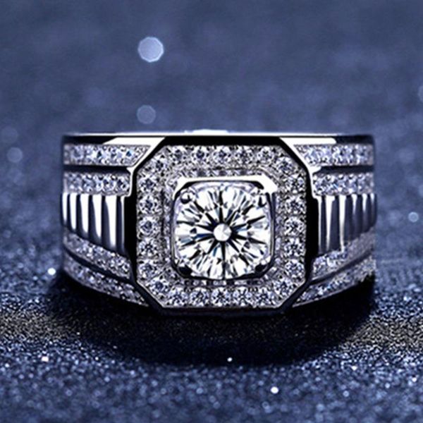 wedding rings trendy white cubic square zirconia crystal for men anniversary engagement jewelry, Slivery;golden
wedding rings trendy white cubic square zirconia crystal for men anniversary engagement jewelry, Slivery;golden