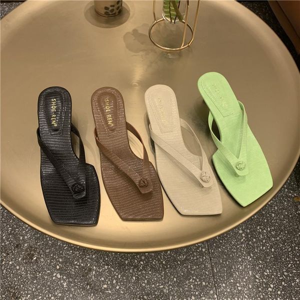 slippers women summer luxury slides med rubber flip flops square toe female shoes shallow thin heels snakeskin heeled mules, Black
slippers women summer luxury slides med rubber flip flops square toe female shoes shallow thin heels snakeskin heeled mules, Black