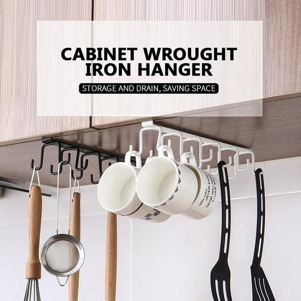 double row 6 hooks iron rack wine glass holder under cabinet cupboard mug cup drainer hanging shelf home kitchen organizer & rails
double row 6 hooks iron rack wine glass holder under cabinet cupboard mug cup drainer hanging shelf home kitchen organizer & rails