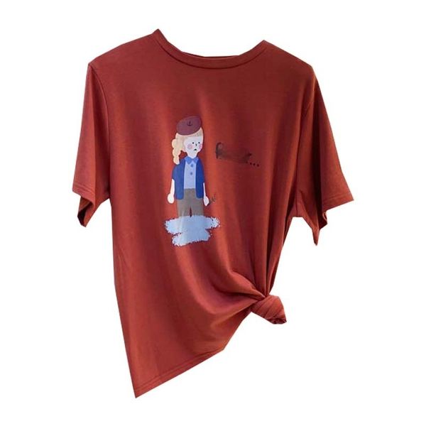 casual simple cartoon woman tshirts fresh o-neck all match comfortable t shirt summer short sleeve ladies 210514, White
casual simple cartoon woman tshirts fresh o-neck all match comfortable t shirt summer short sleeve ladies 210514, White