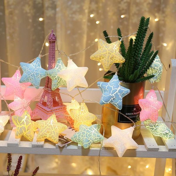 strings 10/20 led crack fairy star string lights 1.5m 3m garland christmas lantern outdoor garden wedding decoration holiday
strings 10/20 led crack fairy star string lights 1.5m 3m garland christmas lantern outdoor garden wedding decoration holiday