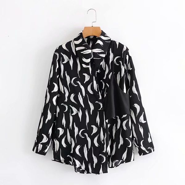women's blouses & shirts designer clothing winter cardigan fashion high-quality simple casual ink-style printing long-sleeved loose shi, White
women's blouses & shirts designer clothing winter cardigan fashion high-quality simple casual ink-style printing long-sleeved loose shi, White
