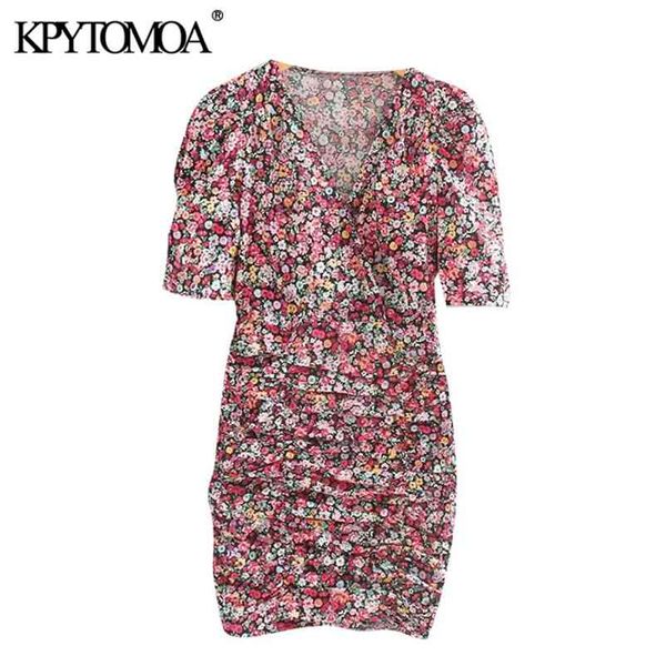 women chic fashion floral print pleated mini dress vintage v neck short sleeve female dresses vestidos mujer 210420, Black;gray
women chic fashion floral print pleated mini dress vintage v neck short sleeve female dresses vestidos mujer 210420, Black;gray
