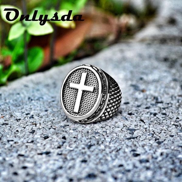 cluster rings punk vintage rock christian religion cross ring 316 l stainless steel for men father jewelry gift osr427, Golden;silver
cluster rings punk vintage rock christian religion cross ring 316 l stainless steel for men father jewelry gift osr427, Golden;silver