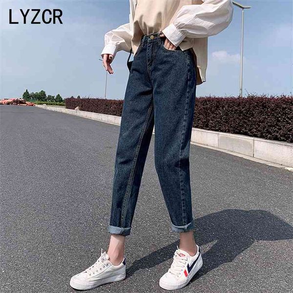 lyzcr vintage harem jeans woman loose white boyfriends for women denim pencil pants high waist mom fit femme 210922, Blue
lyzcr vintage harem jeans woman loose white boyfriends for women denim pencil pants high waist mom fit femme 210922, Blue