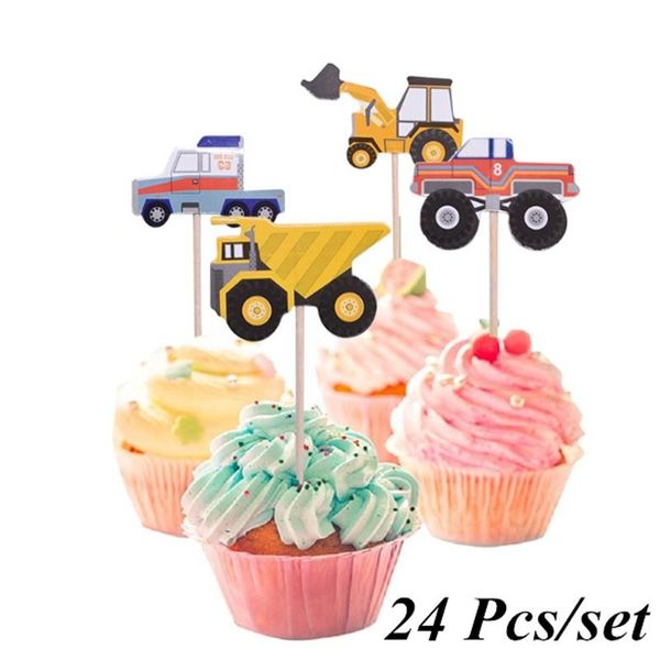 other event & party supplies 24pcs vehicle cake insert ers color truck paper cupcake picks decor kids birthday decorated
other event & party supplies 24pcs vehicle cake insert ers color truck paper cupcake picks decor kids birthday decorated