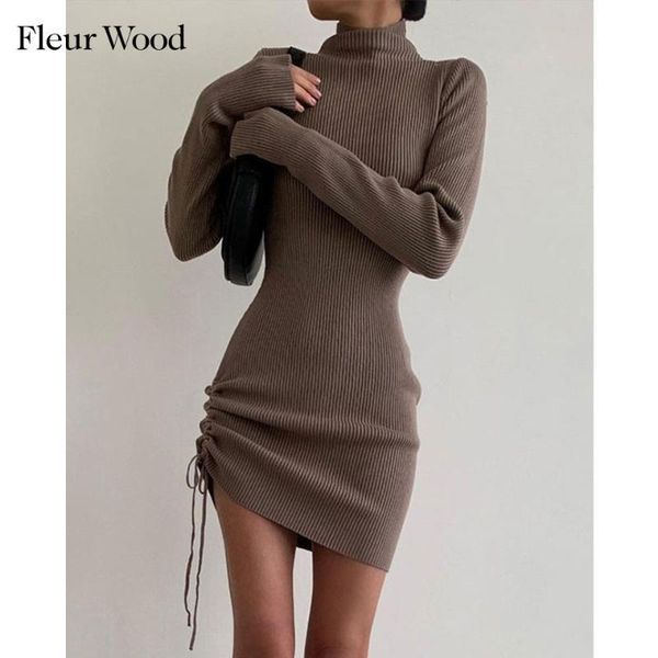 casual dresses fleur wood ribbed stripe women mini dress drawstring ruched lace up long sleeve knitted high neck party bodycon, Black;gray
casual dresses fleur wood ribbed stripe women mini dress drawstring ruched lace up long sleeve knitted high neck party bodycon, Black;gray
