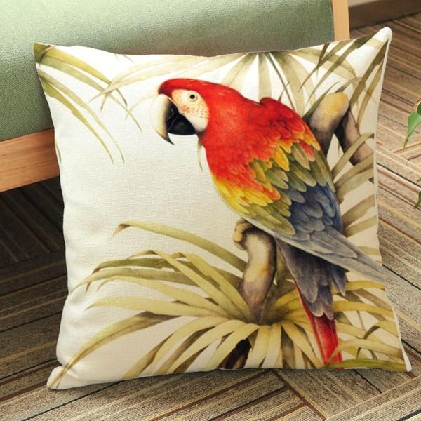 cushion cover parrot animal pattern decor pillow sofa seat case car pillowcase soft bed home textiles cushion/decorative 
cushion cover parrot animal pattern decor pillow sofa seat case car pillowcase soft bed home textiles cushion/decorative