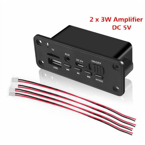 & mp4 players dc 5v bluetooth mp3 wma decoder board audio module usb tf radio wireless fm receiver player 2 x 3w for car
& mp4 players dc 5v bluetooth mp3 wma decoder board audio module usb tf radio wireless fm receiver player 2 x 3w for car