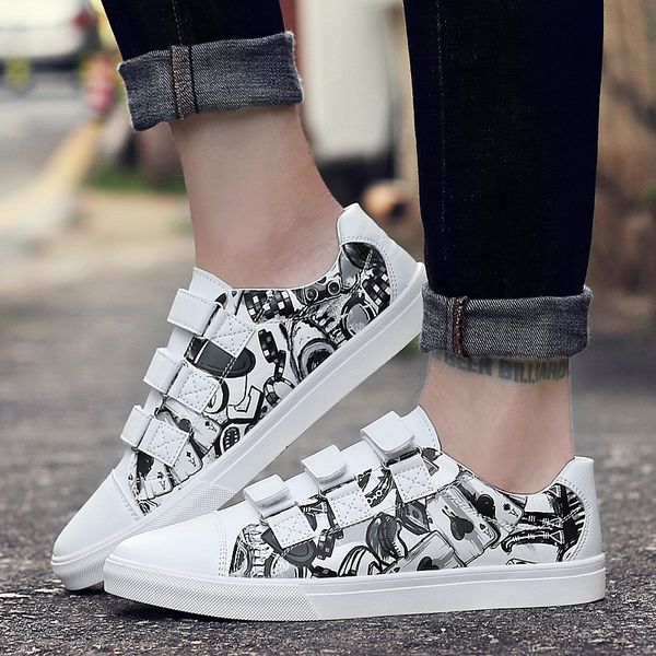 White Shoes Mens Convenient Sticky Button Breathable Flat Casual Shoes Lightweight Hard-wearing Leisure Masculine Zapatillas, Whiteblack
White Shoes Mens Convenient Sticky Button Breathable Flat Casual Shoes Lightweight Hard-wearing Leisure Masculine Zapatillas, Whiteblack