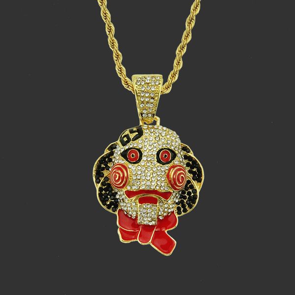 pendant for men chains hip hop amulet neck s thriller mask doll halloween diamond tide brand men's accessories necklace, Silver
pendant for men chains hip hop amulet neck s thriller mask doll halloween diamond tide brand men's accessories necklace, Silver