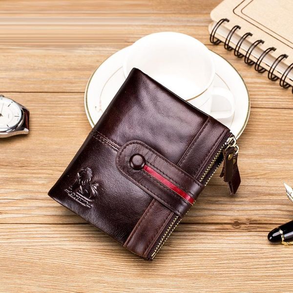 wallets 2021 genuine leather men's wallet rfid anti-theft women short coin purse large clutch vintage business with card holders, Red;black
wallets 2021 genuine leather men's wallet rfid anti-theft women short coin purse large clutch vintage business with card holders, Red;black