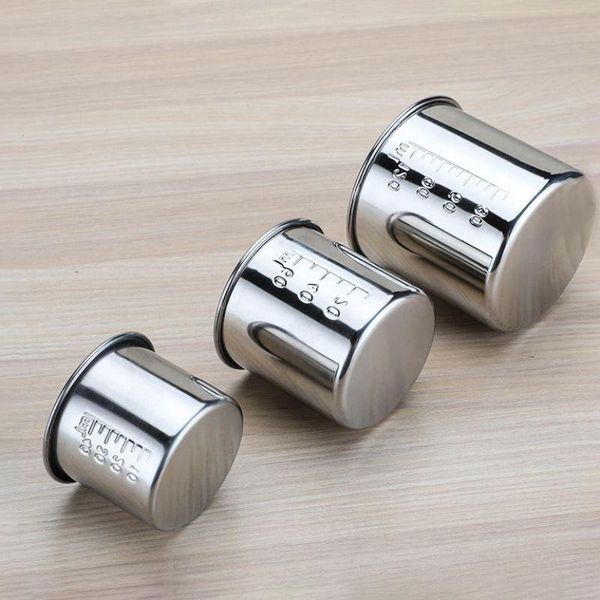 lab supplies 5pcs 40/60/120ml laboratory stainless steelresistance to iodophor beaker mini take measuring cup with scale
lab supplies 5pcs 40/60/120ml laboratory stainless steelresistance to iodophor beaker mini take measuring cup with scale