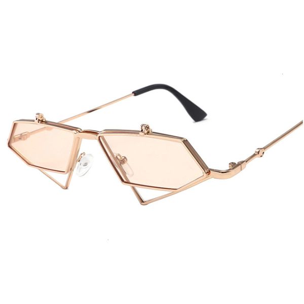punk women New and irregular retro polygon wind men flip ultra light sunglasses, Black
punk women New and irregular retro polygon wind men flip ultra light sunglasses, Black