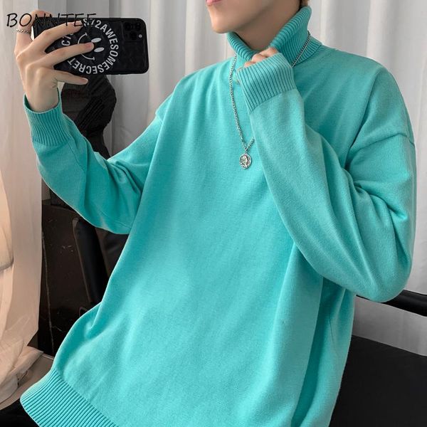 men's sweaters solid turtleneck pullovers men loose minimalist fashion basic oversize all-match winter teens comfortable stylish retro, White;black
men's sweaters solid turtleneck pullovers men loose minimalist fashion basic oversize all-match winter teens comfortable stylish retro, White;black