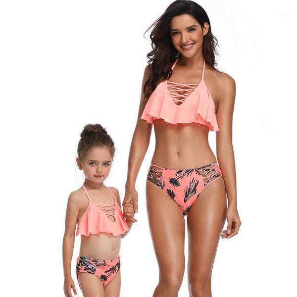 women's swimwear kids girls bikini 2021 swimsuit mother daughter swimming suit for women biquinis children beach wear, White;black
women's swimwear kids girls bikini 2021 swimsuit mother daughter swimming suit for women biquinis children beach wear, White;black
