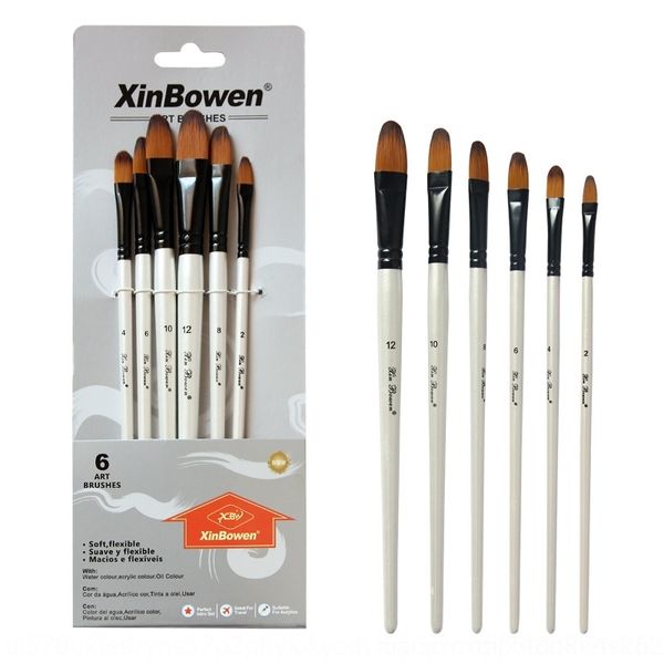 ixa style water powder brush 6 gouache oil oil paintingsets nylon wool wood brush set art multi-function painting pens, Black;red
ixa style water powder brush 6 gouache oil oil paintingsets nylon wool wood brush set art multi-function painting pens, Black;red
