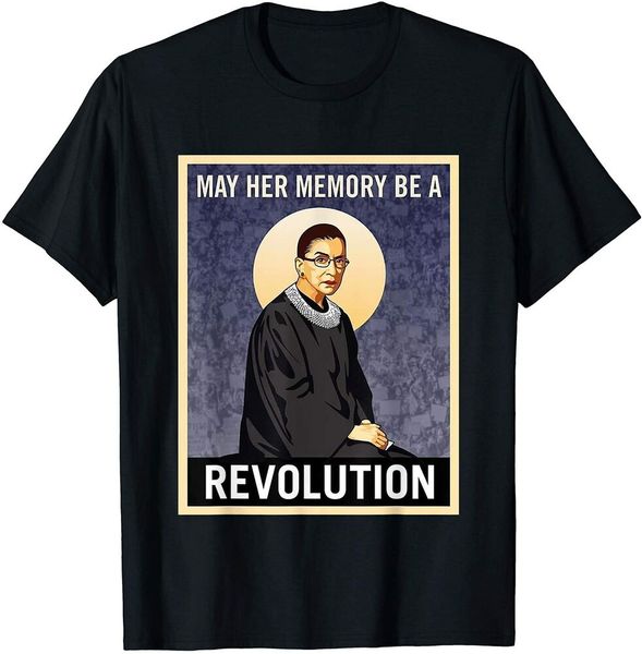 rbg ruth bader ginsburg may her memory be a revolution t-shirt size m - 5xl, White;black
rbg ruth bader ginsburg may her memory be a revolution t-shirt size m - 5xl, White;black