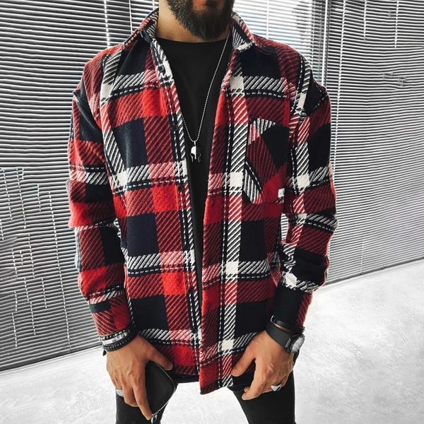 men's casual shirts men 2021 spring autumn fashion brand japan style slim fit vintage plaid shirt male loose long sleeve, White;black
men's casual shirts men 2021 spring autumn fashion brand japan style slim fit vintage plaid shirt male loose long sleeve, White;black