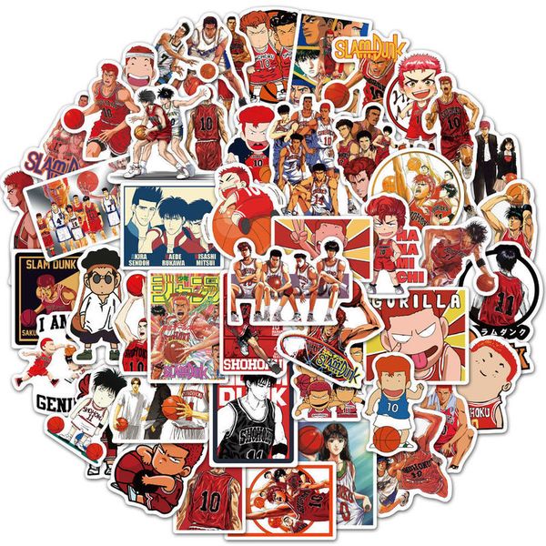 slam dunk cartoon 50 sheets anime printing sticker waterproof can be pasted repeatedly
slam dunk cartoon 50 sheets anime printing sticker waterproof can be pasted repeatedly