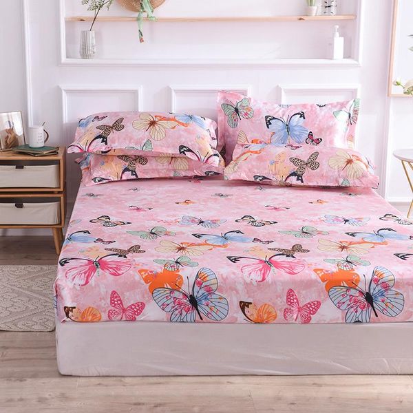 sheets & sets 1 or 3pc fitted sheet summer cool mattress cover butterfly flower bedlinen grid stripe bedclothes for 1.5/1.8m bed home textil
sheets & sets 1 or 3pc fitted sheet summer cool mattress cover butterfly flower bedlinen grid stripe bedclothes for 1.5/1.8m bed home textil