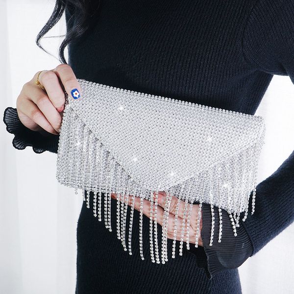 fashion evening bag tassel chain dinner wind inlaid diamond banquet bridal dress handbag
fashion evening bag tassel chain dinner wind inlaid diamond banquet bridal dress handbag