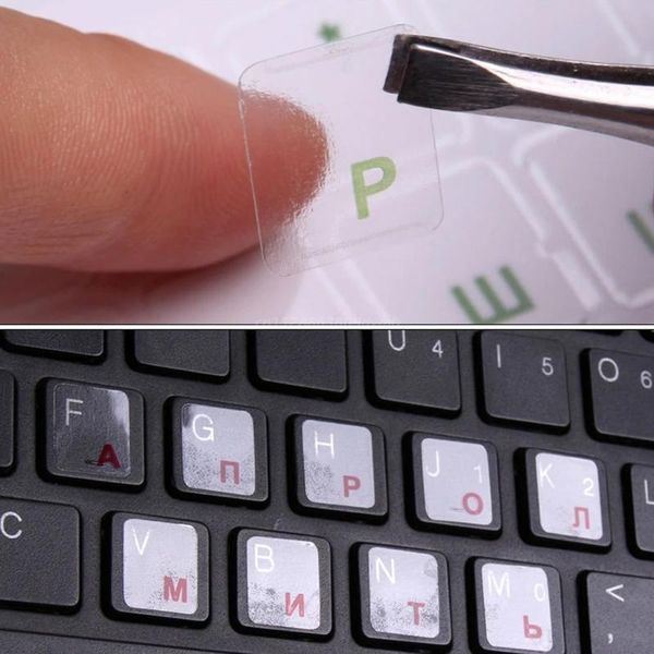 keyboard covers r2lb russian sticker with black/blue/green/red/yellow characters 2pcs
keyboard covers r2lb russian sticker with black/blue/green/red/yellow characters 2pcs