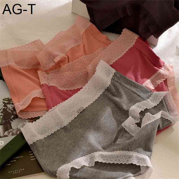 autumn new contrast lace thread fabric soft and comfortable cotton crotch high elastic girl's pure color underwear, Black;pink
autumn new contrast lace thread fabric soft and comfortable cotton crotch high elastic girl's pure color underwear, Black;pink