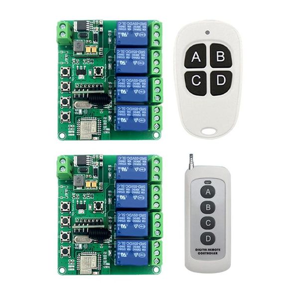 smart home control switch dc6-60v 4 channel wifi ir remote roll gate jog inching self-locking for alexa google
smart home control switch dc6-60v 4 channel wifi ir remote roll gate jog inching self-locking for alexa google