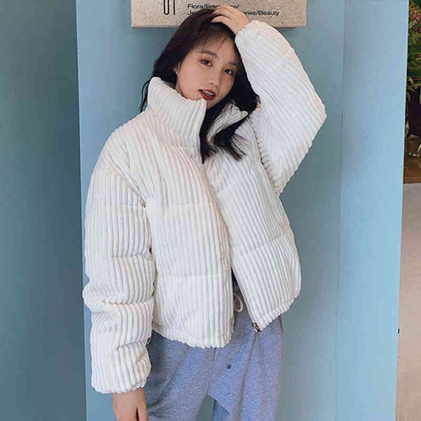 lucyever korean style solid winter jacket women stand collar black white parkas female warm cotton padded short coats woman 210521
lucyever korean style solid winter jacket women stand collar black white parkas female warm cotton padded short coats woman 210521