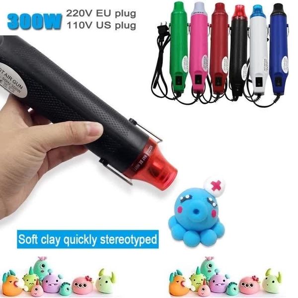 professional heat guns 300w power mini 110v/220v electric soft ceramic air gun ligthweight handhold shrink diy embossing drying paint tool
professional heat guns 300w power mini 110v/220v electric soft ceramic air gun ligthweight handhold shrink diy embossing drying paint tool