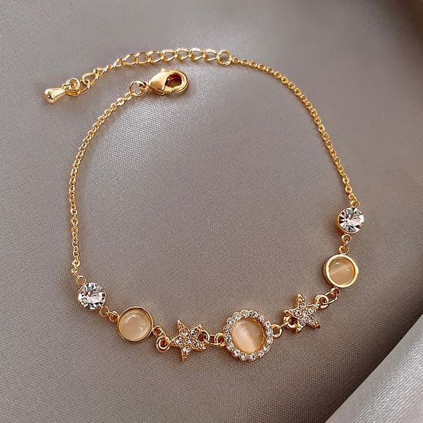beaded, strands 14k real gold electroplated round cat eye stone bracelet charm bracelets for women girls, Black
beaded, strands 14k real gold electroplated round cat eye stone bracelet charm bracelets for women girls, Black