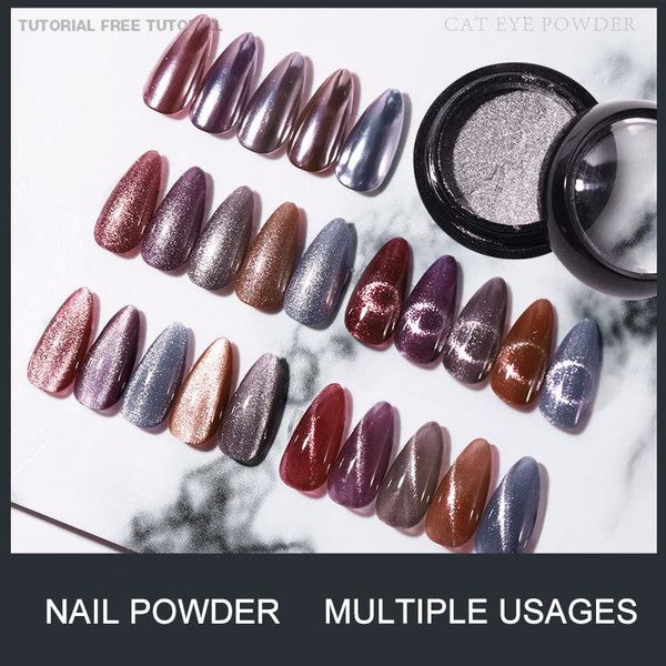 nail art glitter powder mirror 3d cat eye effect quicksand shining for salon home diy deco e1, Silver;gold
nail art glitter powder mirror 3d cat eye effect quicksand shining for salon home diy deco e1, Silver;gold