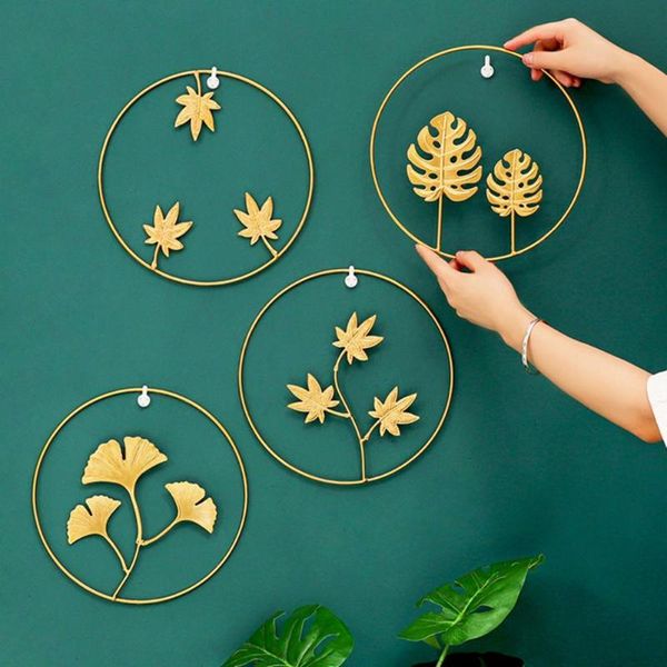 decorative objects & figurines nordic style metal leaf design wall hanging ornament pendant home decor supply
decorative objects & figurines nordic style metal leaf design wall hanging ornament pendant home decor supply
