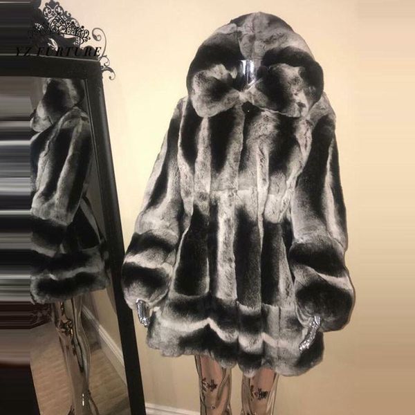 women's fur & faux 2021 winter women all natural chinchilla color rex stand hood coat waist design fashion thick warm outer clothing, Black
women's fur & faux 2021 winter women all natural chinchilla color rex stand hood coat waist design fashion thick warm outer clothing, Black