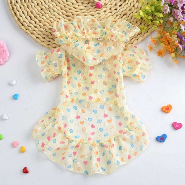 the dog clothes dog thin pet lace breathable dress cat cute princess skirt teddy sun protection clothing summer wear
the dog clothes dog thin pet lace breathable dress cat cute princess skirt teddy sun protection clothing summer wear