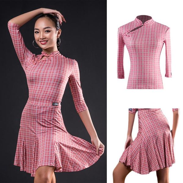 latin dance costume female cheongsam practice clothes women dress cha /rumba /samba /tango performance stage wear, Black;red
latin dance costume female cheongsam practice clothes women dress cha /rumba /samba /tango performance stage wear, Black;red