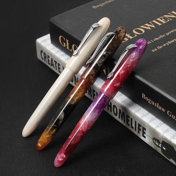 jinhao 200 resin acylic fountain pen extra fine nib 0.38mm with converter silver clip for office & school supplies pens
jinhao 200 resin acylic fountain pen extra fine nib 0.38mm with converter silver clip for office & school supplies pens