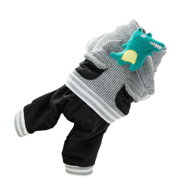 pet dog four-legged clothes with hoodie festive puppy costume for home outdoor winter (grey, xs) apparel
pet dog four-legged clothes with hoodie festive puppy costume for home outdoor winter (grey, xs) apparel