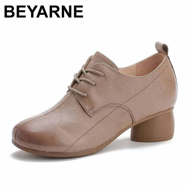 dress shoes beyarne 2021 fashion genuine leather elegant pumps women thick heel comfortable soft lace up round toe office, Black
dress shoes beyarne 2021 fashion genuine leather elegant pumps women thick heel comfortable soft lace up round toe office, Black