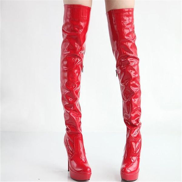 boots high heels women over the knee boot round toe platform female shoe winter footwear super fetish thigh lady, Black
boots high heels women over the knee boot round toe platform female shoe winter footwear super fetish thigh lady, Black