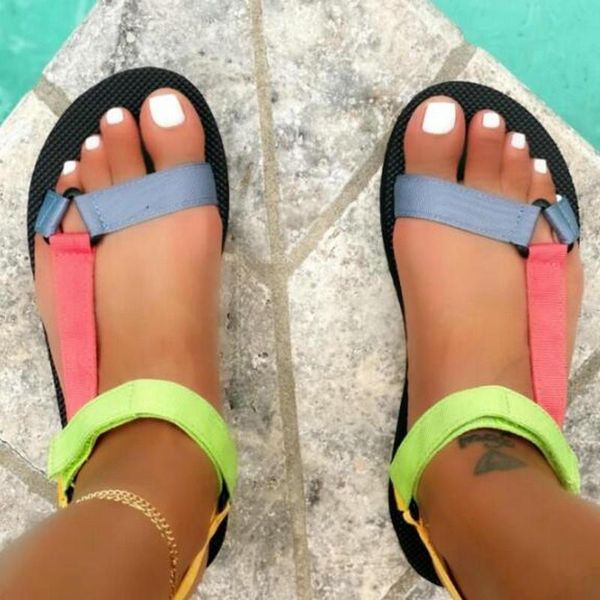 sandals women summer shoes flat beach fashion outdoor casual open toe sandalias drop ship, Black
sandals women summer shoes flat beach fashion outdoor casual open toe sandalias drop ship, Black